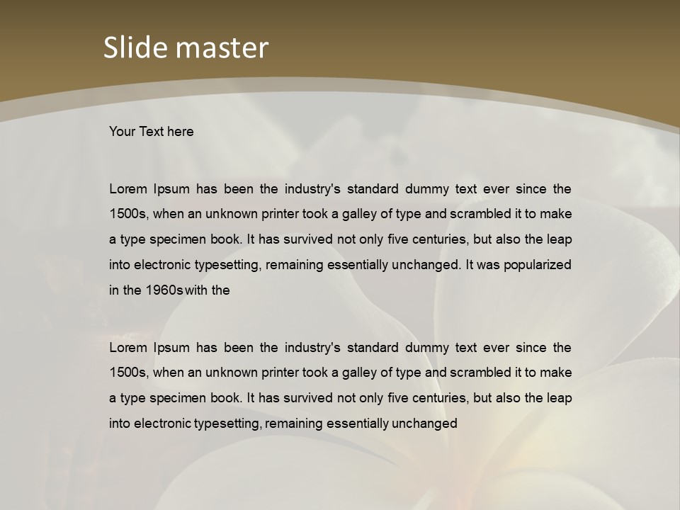 Herbal Aroma Herbs PowerPoint Template