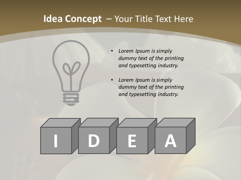 Herbal Aroma Herbs PowerPoint Template