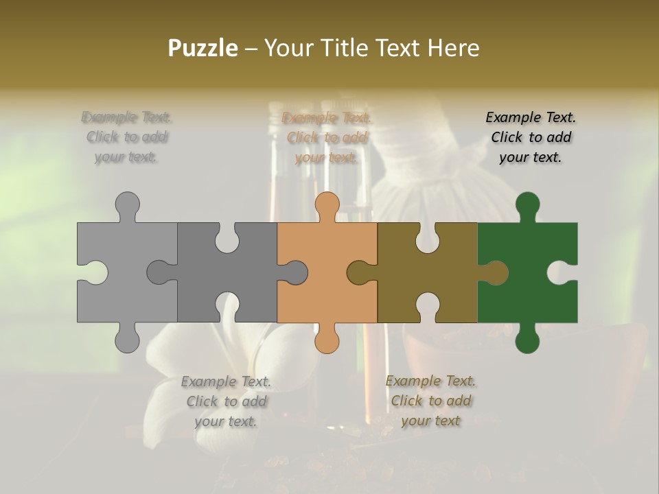 Health Relaxing Natural PowerPoint Template