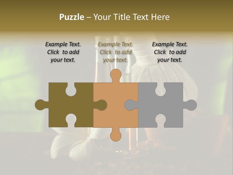 Health Relaxing Natural PowerPoint Template