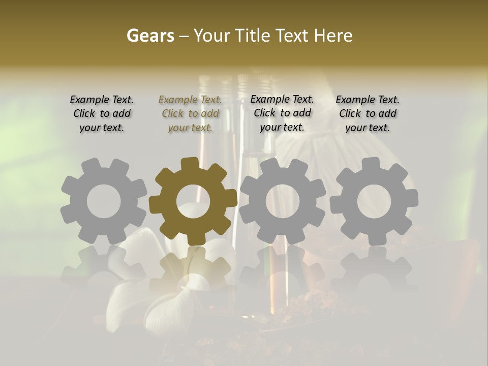 Health Relaxing Natural PowerPoint Template