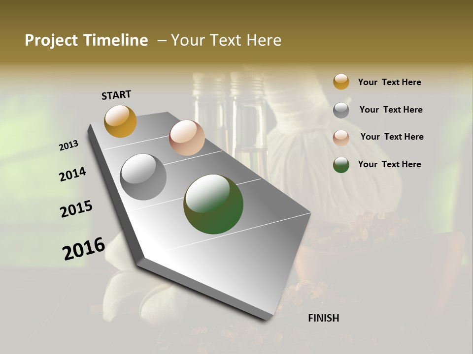 Health Relaxing Natural PowerPoint Template