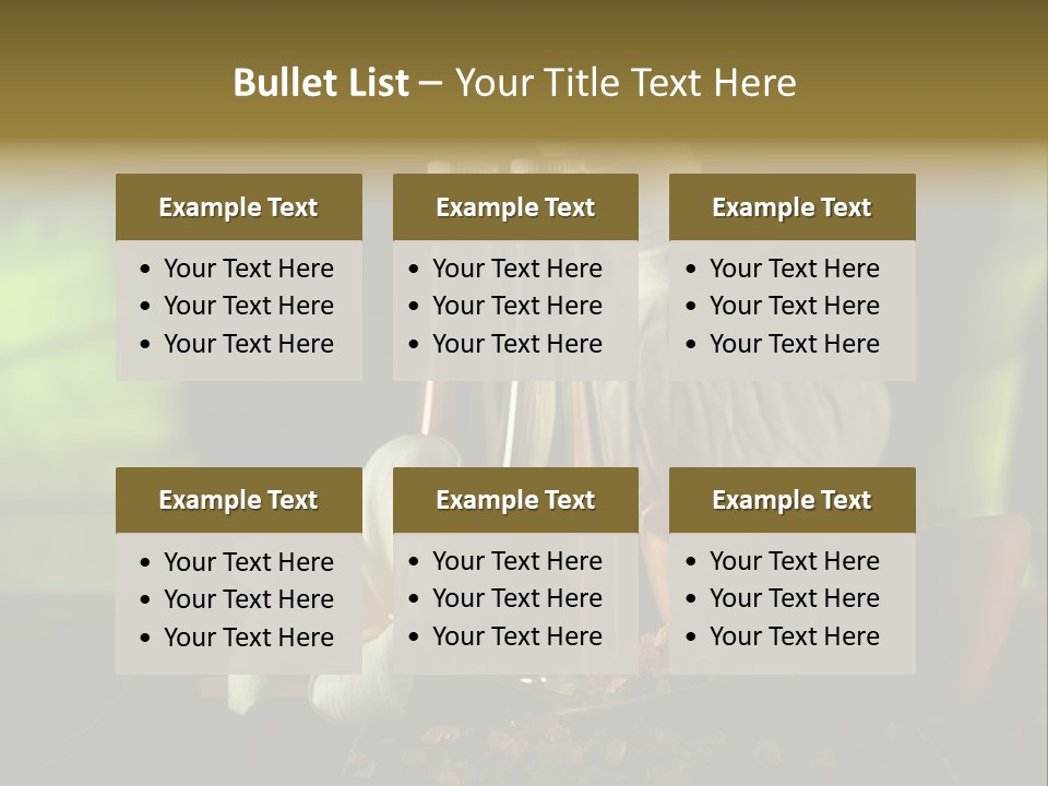 Health Relaxing Natural PowerPoint Template