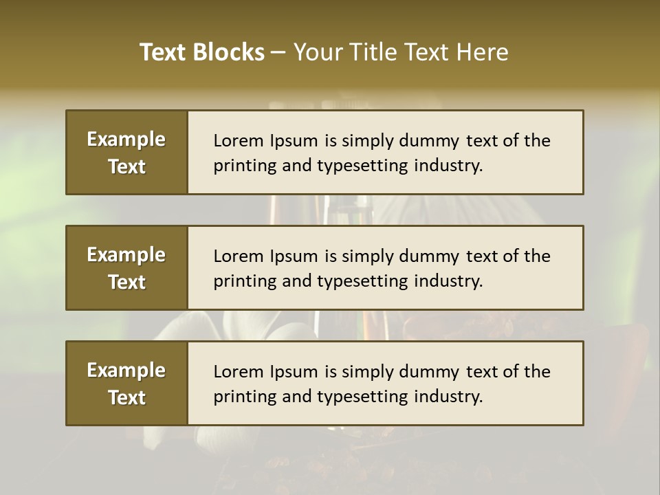 Health Relaxing Natural PowerPoint Template