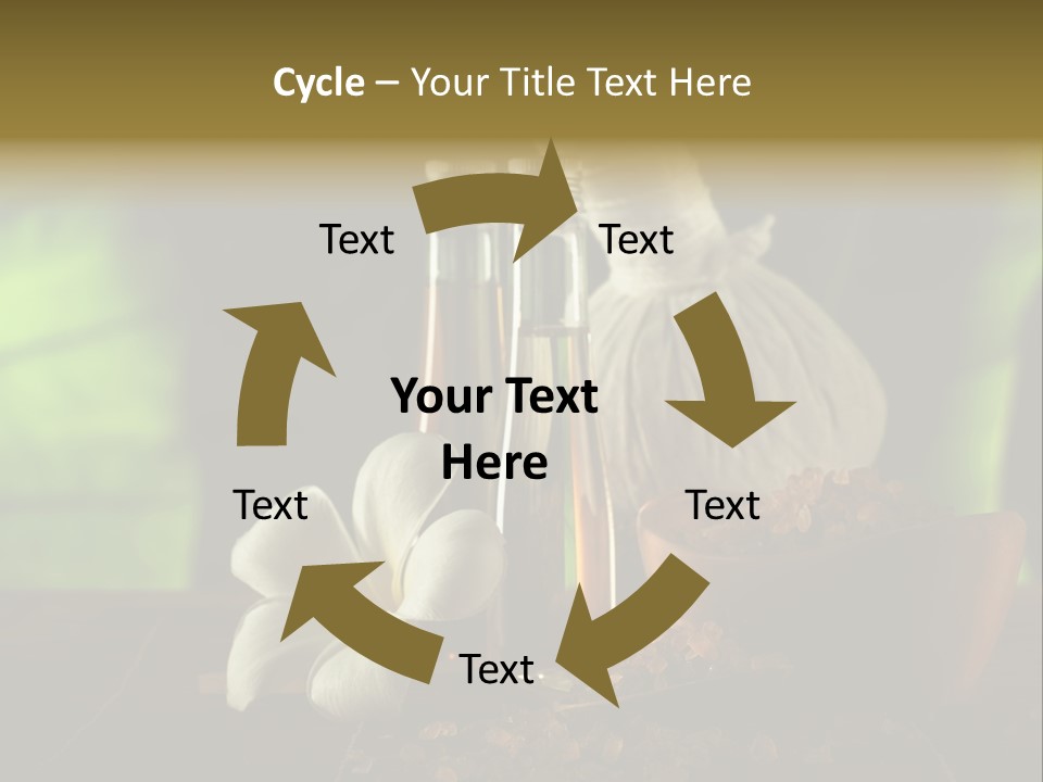 Health Relaxing Natural PowerPoint Template