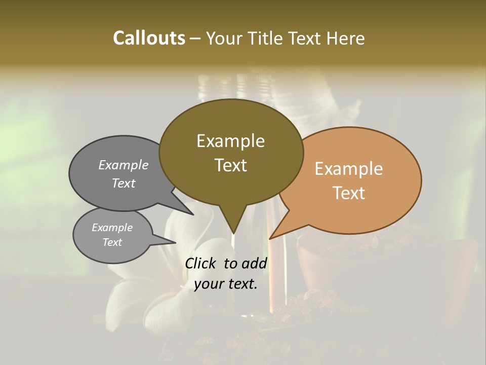 Health Relaxing Natural PowerPoint Template