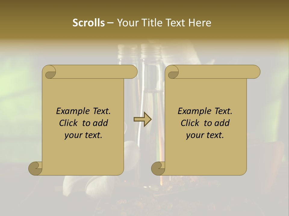 Health Relaxing Natural PowerPoint Template