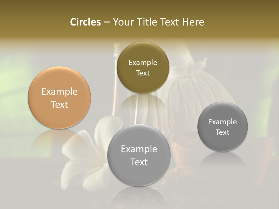 Health Relaxing Natural PowerPoint Template