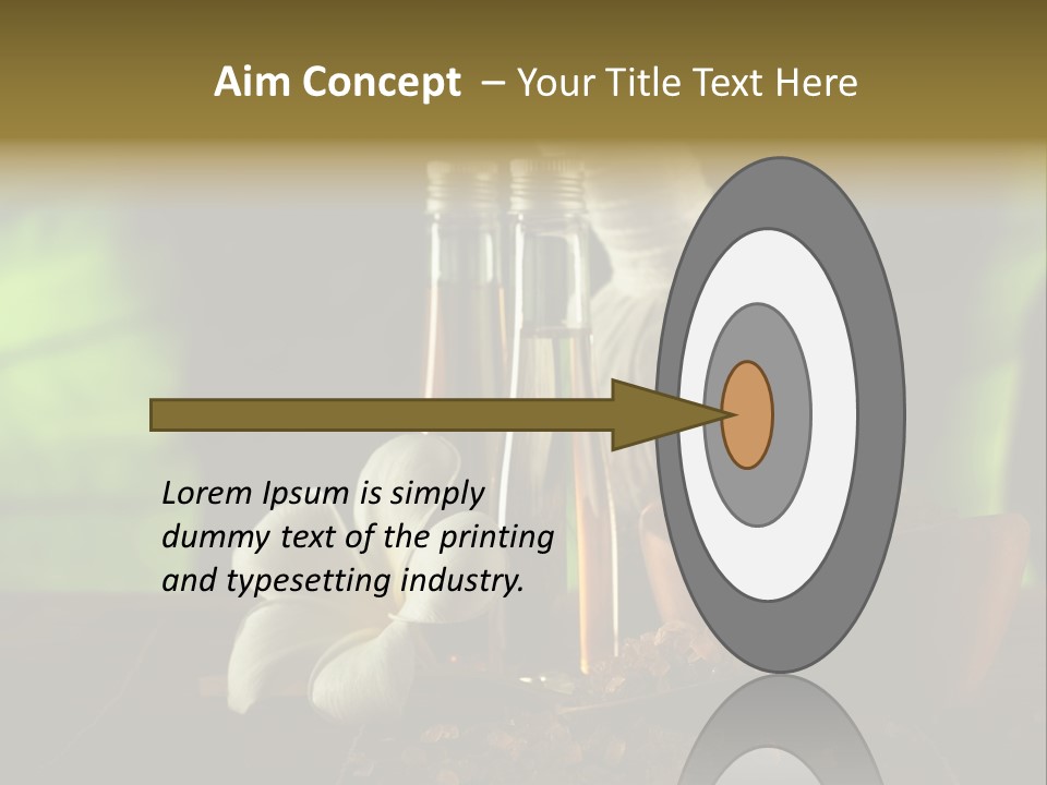 Health Relaxing Natural PowerPoint Template