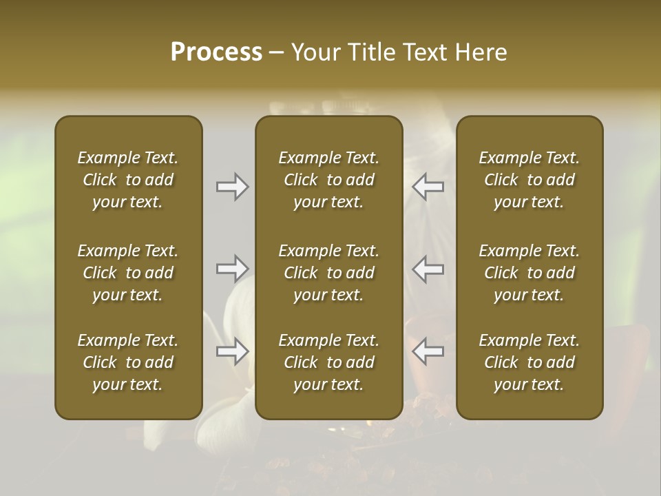 Health Relaxing Natural PowerPoint Template