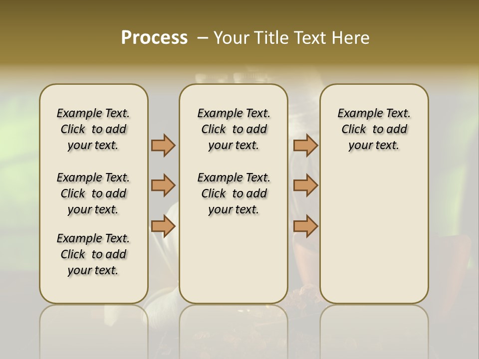 Health Relaxing Natural PowerPoint Template