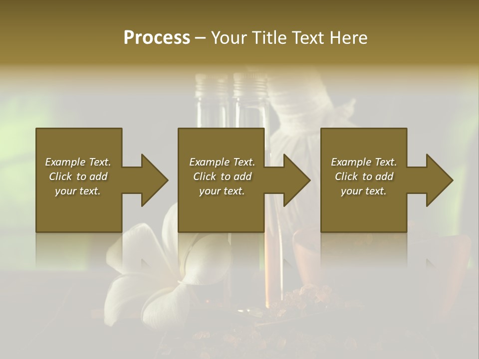 Health Relaxing Natural PowerPoint Template