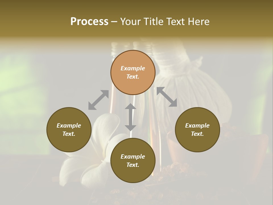 Health Relaxing Natural PowerPoint Template