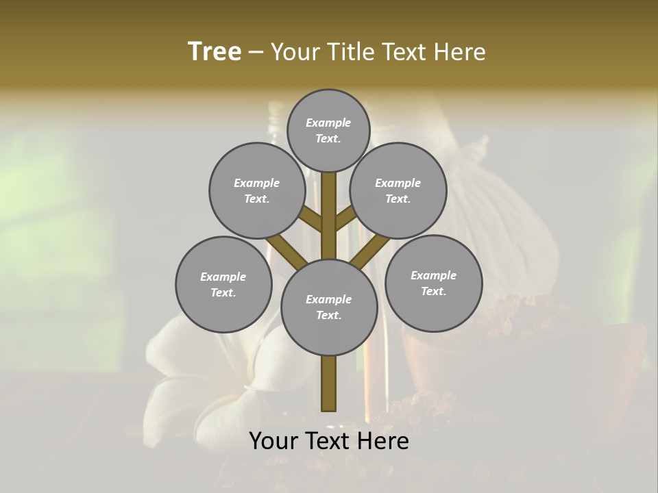 Health Relaxing Natural PowerPoint Template