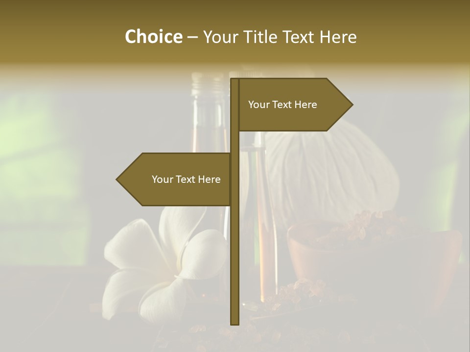 Health Relaxing Natural PowerPoint Template