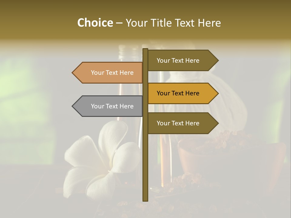 Health Relaxing Natural PowerPoint Template