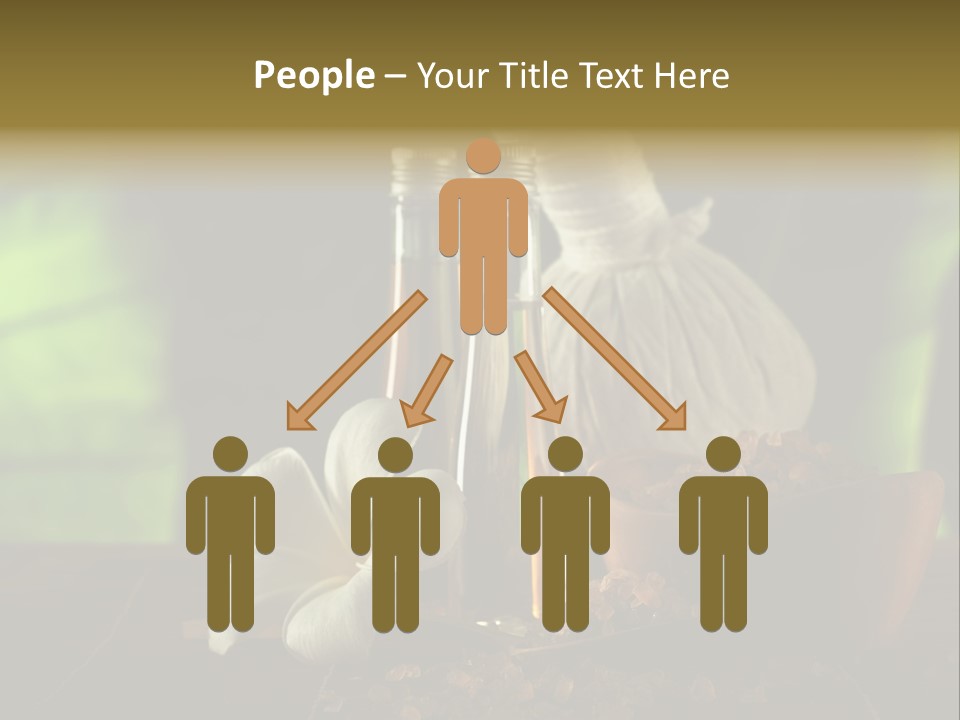 Health Relaxing Natural PowerPoint Template