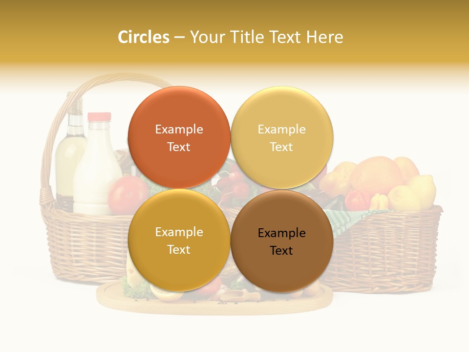 Danie Targ Restauracja PowerPoint Template