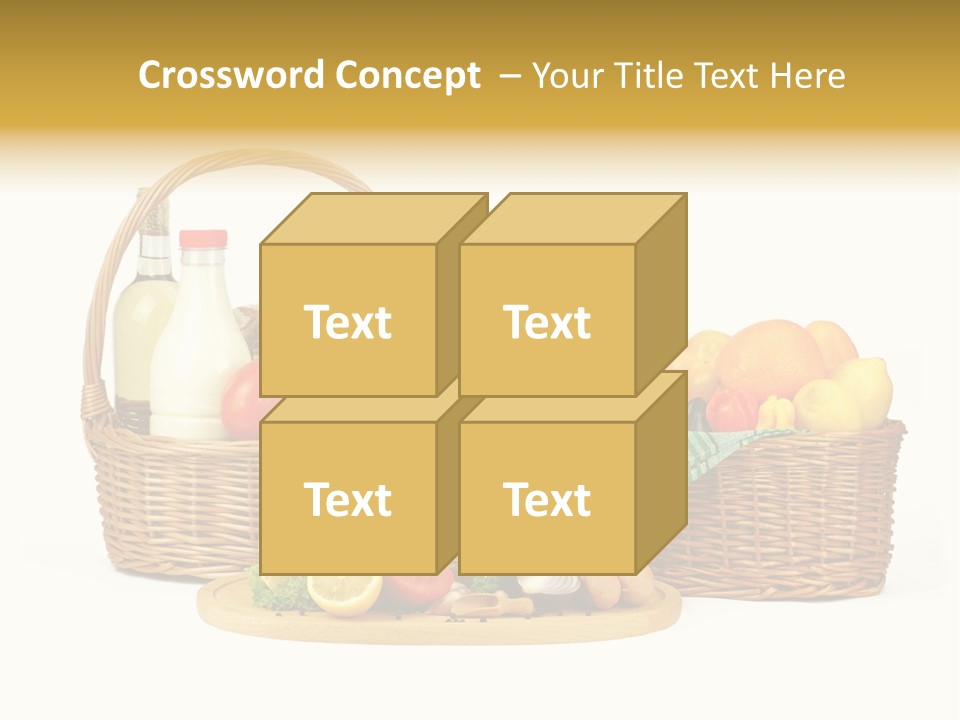 Danie Targ Restauracja PowerPoint Template