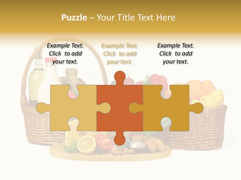 Danie Targ Restauracja PowerPoint Template