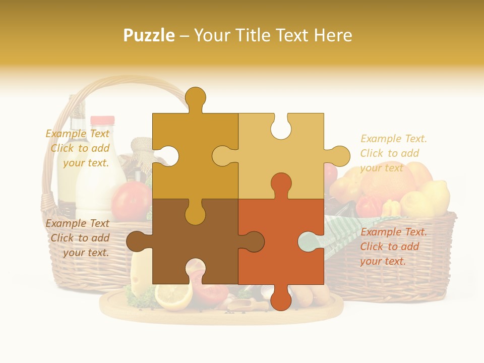 Danie Targ Restauracja PowerPoint Template