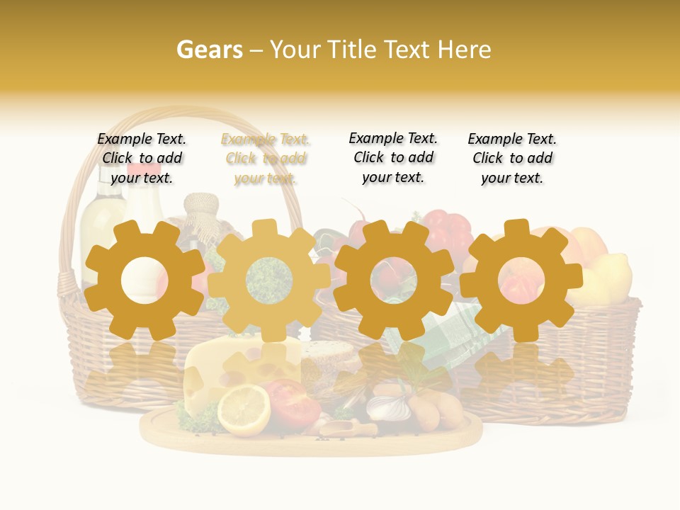 Danie Targ Restauracja PowerPoint Template