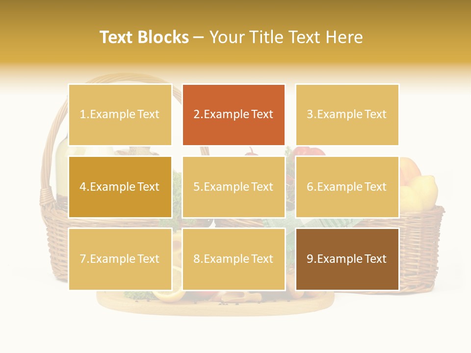 Danie Targ Restauracja PowerPoint Template