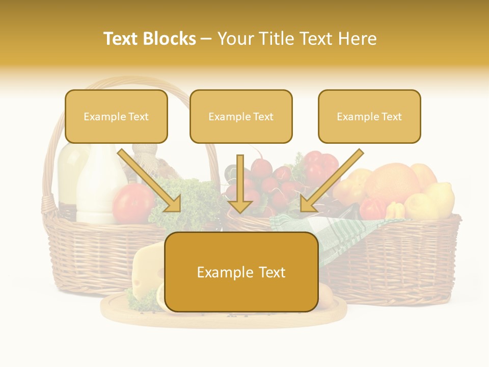 Danie Targ Restauracja PowerPoint Template