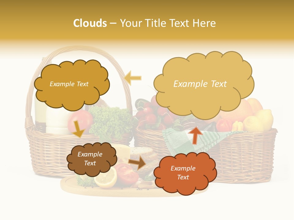 Danie Targ Restauracja PowerPoint Template