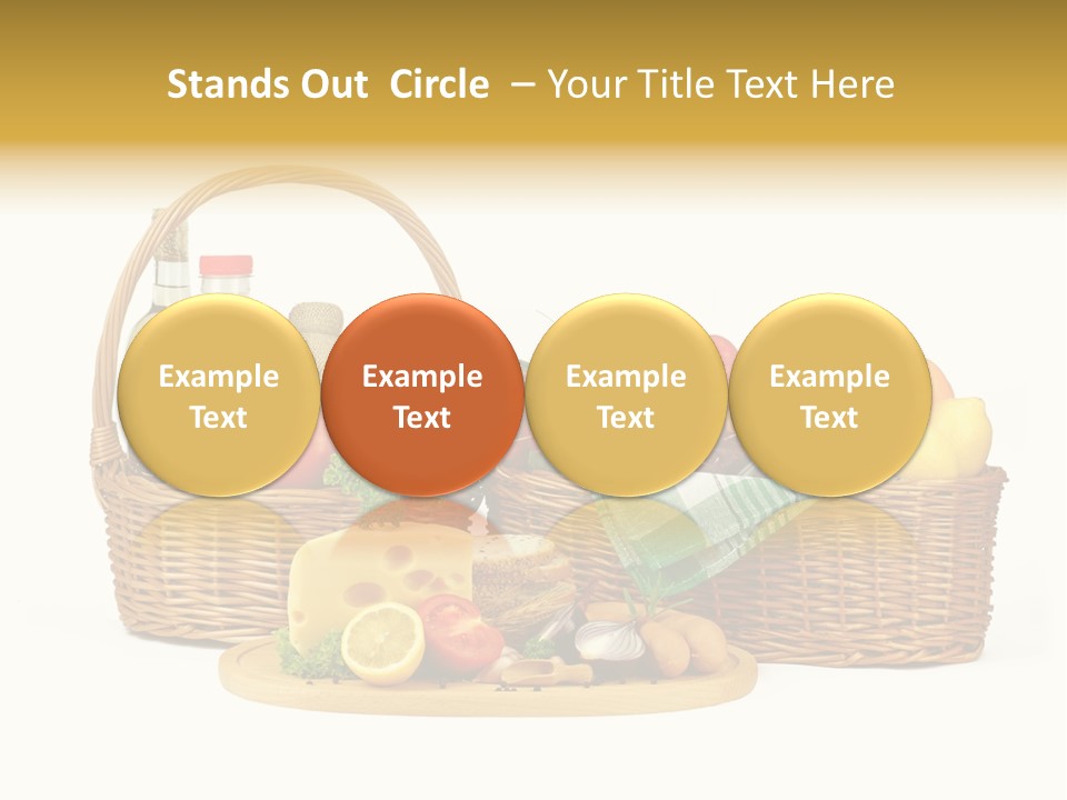 Danie Targ Restauracja PowerPoint Template