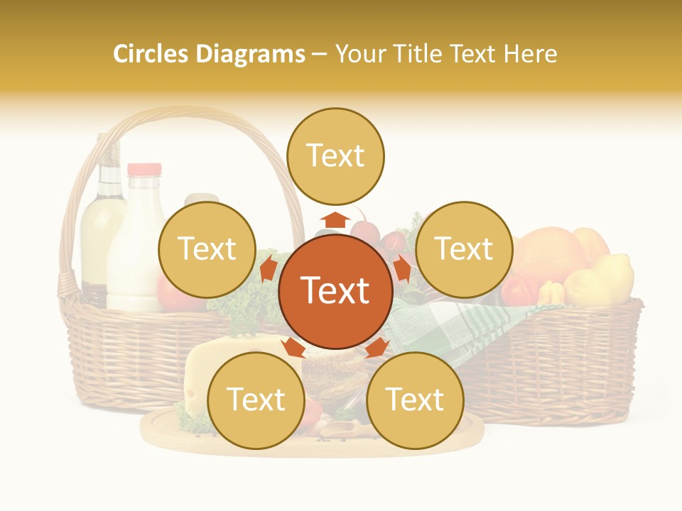 Danie Targ Restauracja PowerPoint Template