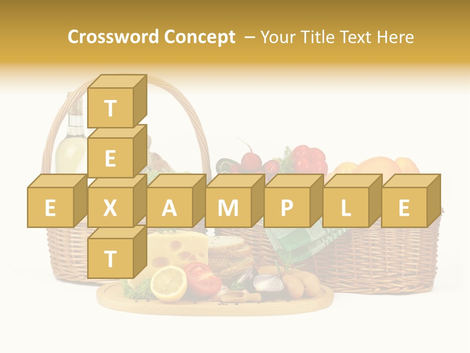 Danie Targ Restauracja PowerPoint Template