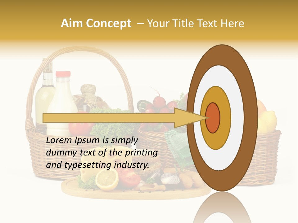 Danie Targ Restauracja PowerPoint Template