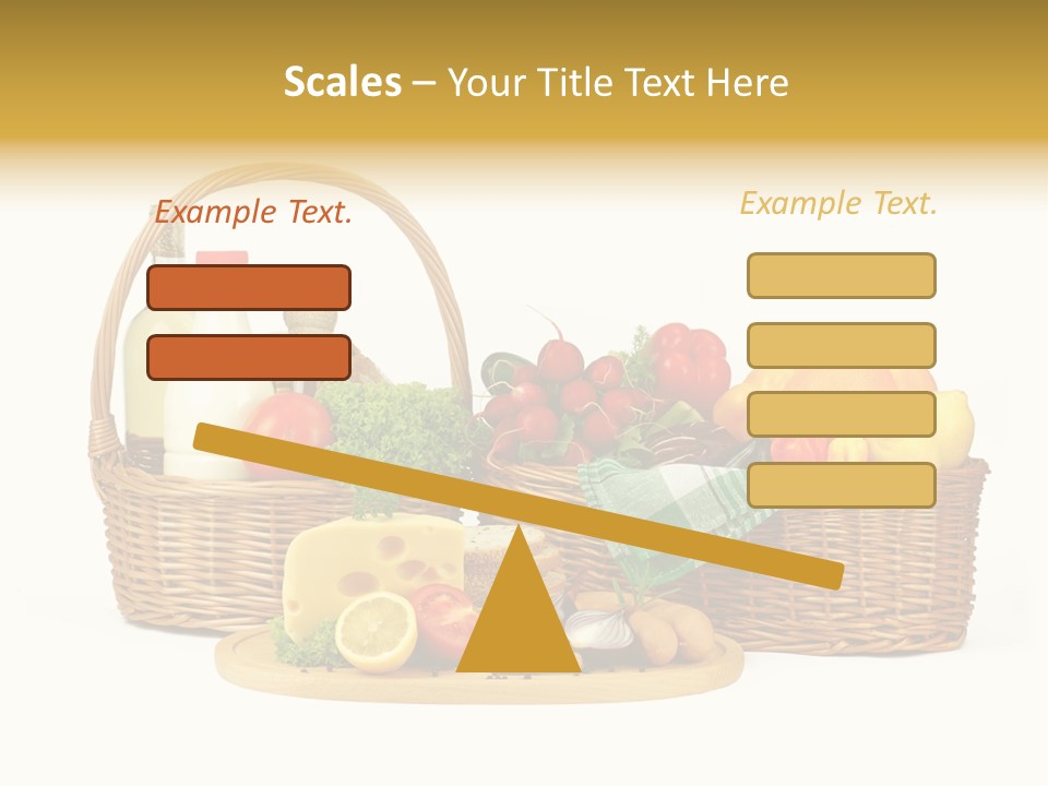 Danie Targ Restauracja PowerPoint Template