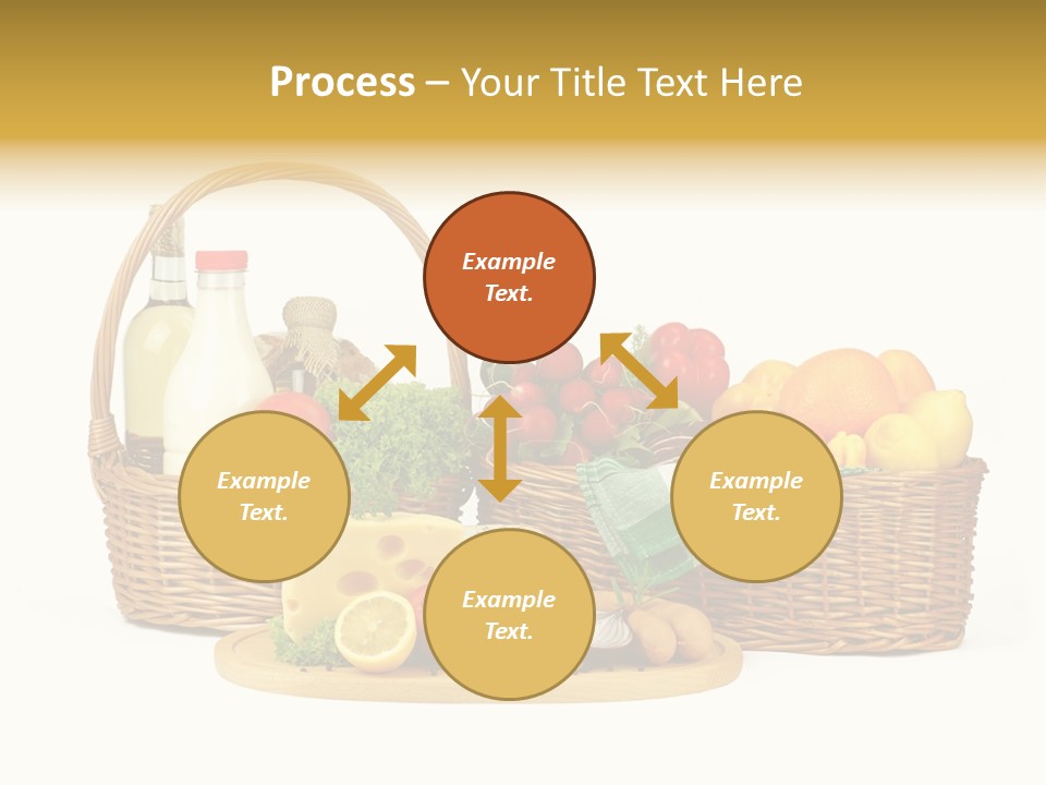 Danie Targ Restauracja PowerPoint Template