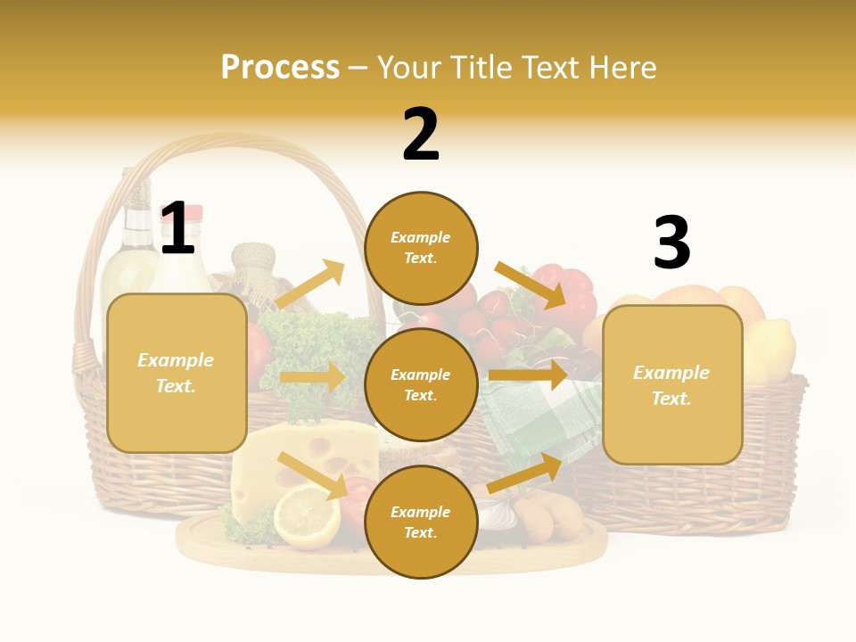 Danie Targ Restauracja PowerPoint Template