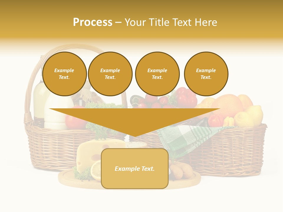 Danie Targ Restauracja PowerPoint Template