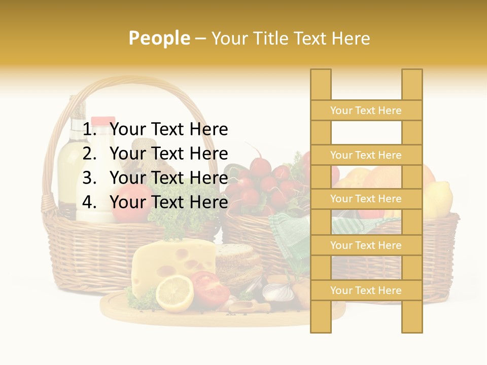 Danie Targ Restauracja PowerPoint Template