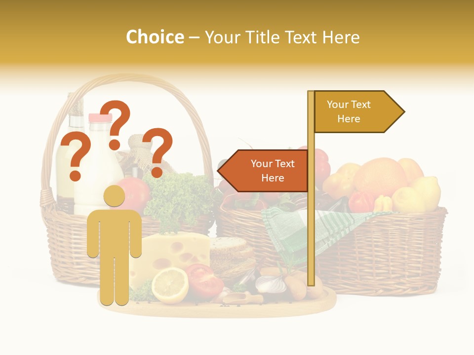 Danie Targ Restauracja PowerPoint Template