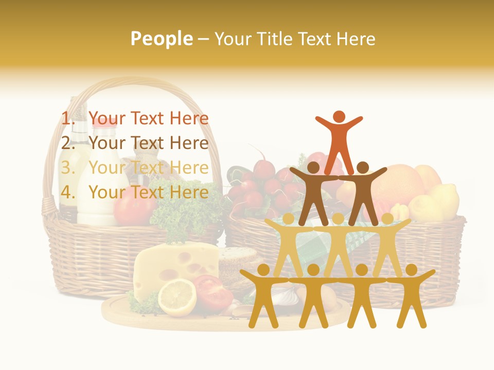 Danie Targ Restauracja PowerPoint Template