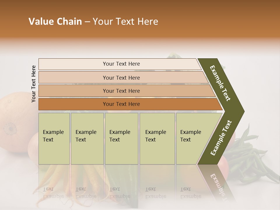 Vegetarian Vegetable Carrot PowerPoint Template