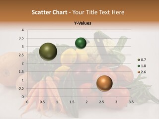 Vegetarian Vegetable Carrot PowerPoint Template