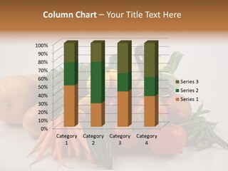 Vegetarian Vegetable Carrot PowerPoint Template