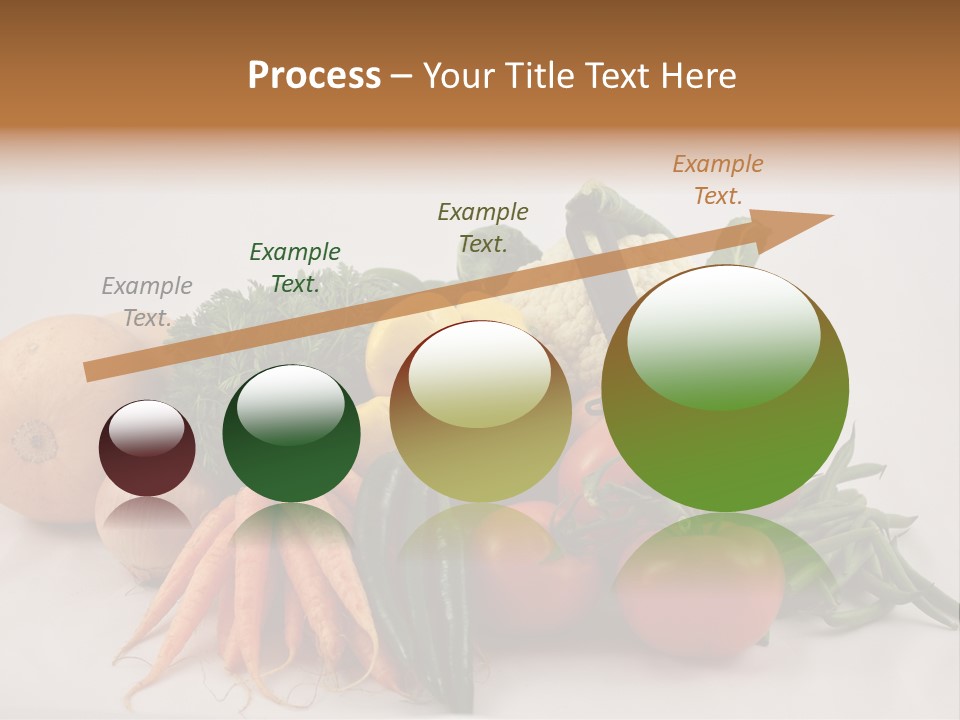 Vegetarian Vegetable Carrot PowerPoint Template