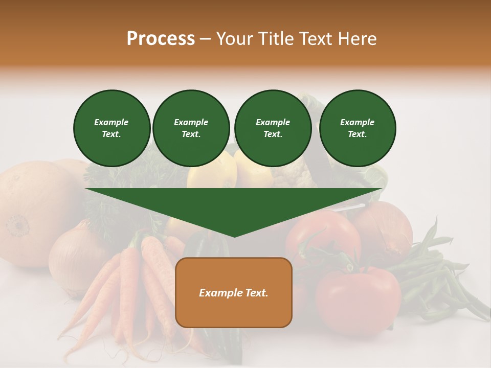 Vegetarian Vegetable Carrot PowerPoint Template