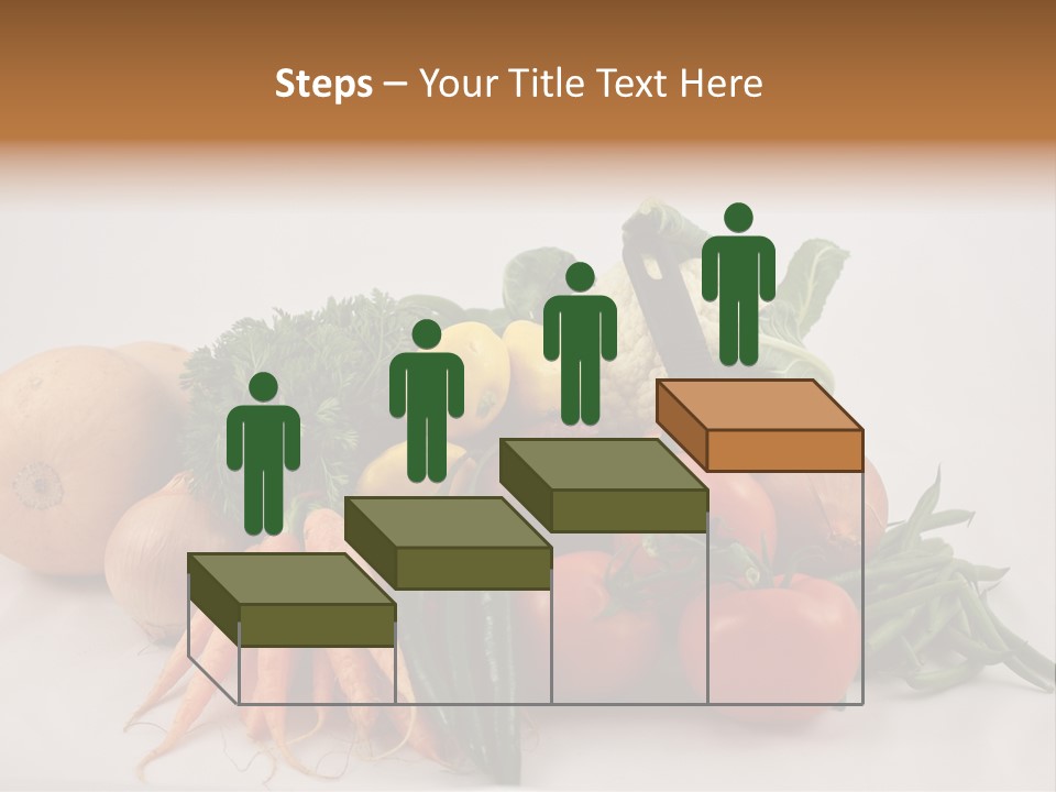 Vegetarian Vegetable Carrot PowerPoint Template
