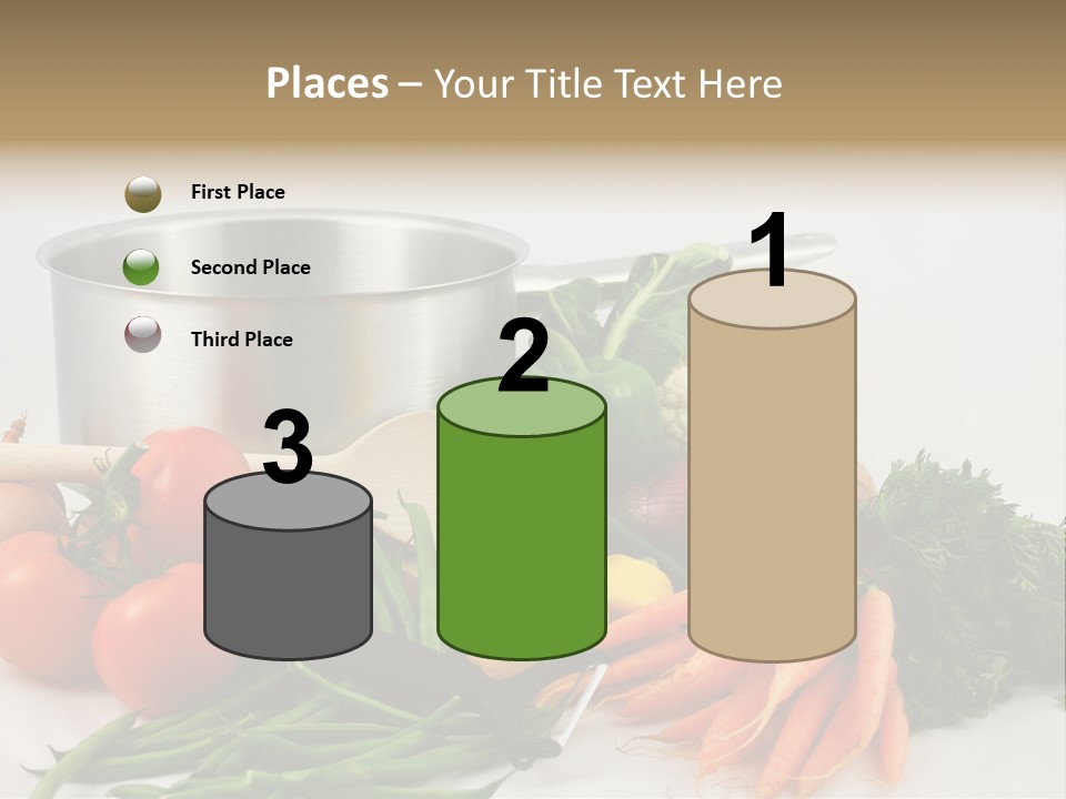 Tomato Vegetarian Onion PowerPoint Template