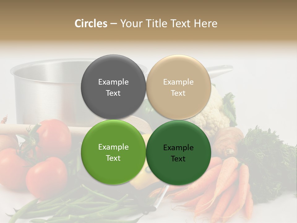 Tomato Vegetarian Onion PowerPoint Template