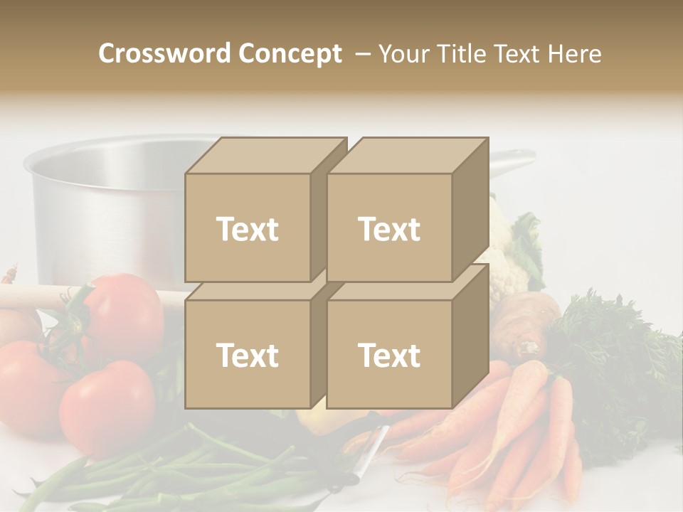 Tomato Vegetarian Onion PowerPoint Template