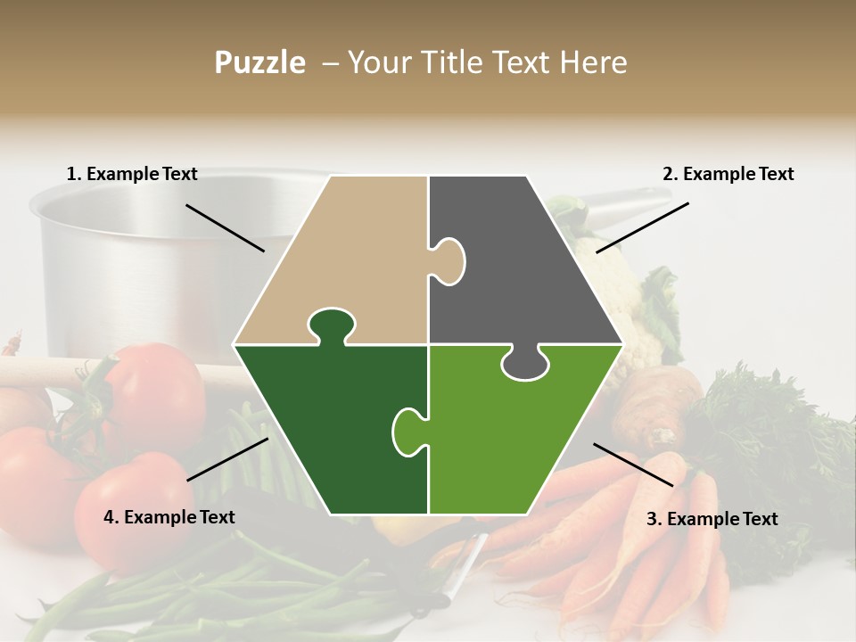 Tomato Vegetarian Onion PowerPoint Template